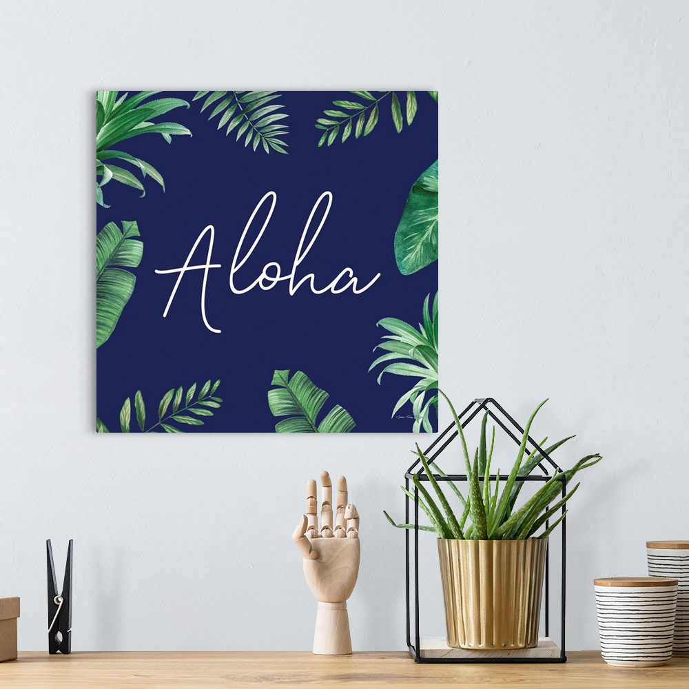 A bohemian room featuring Aloha