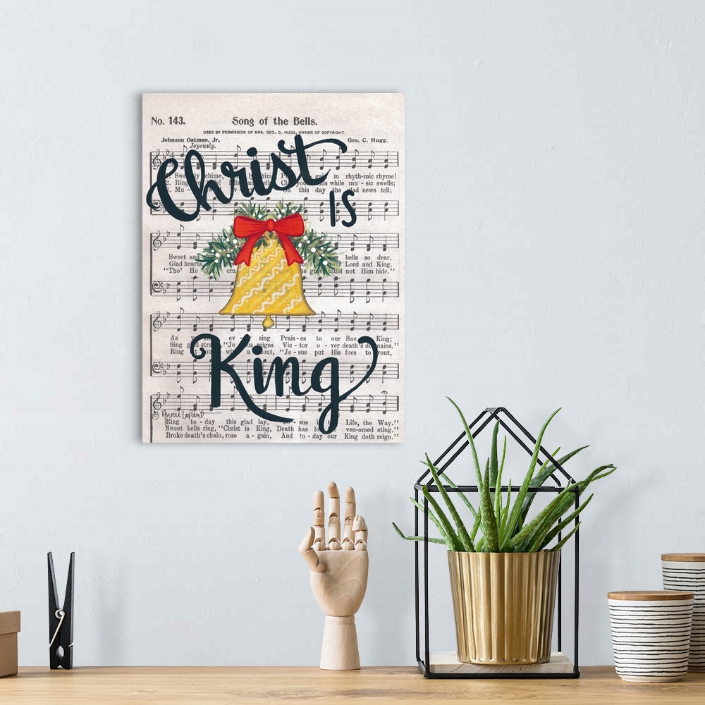 A bohemian room featuring ALP1712 - Christ is King