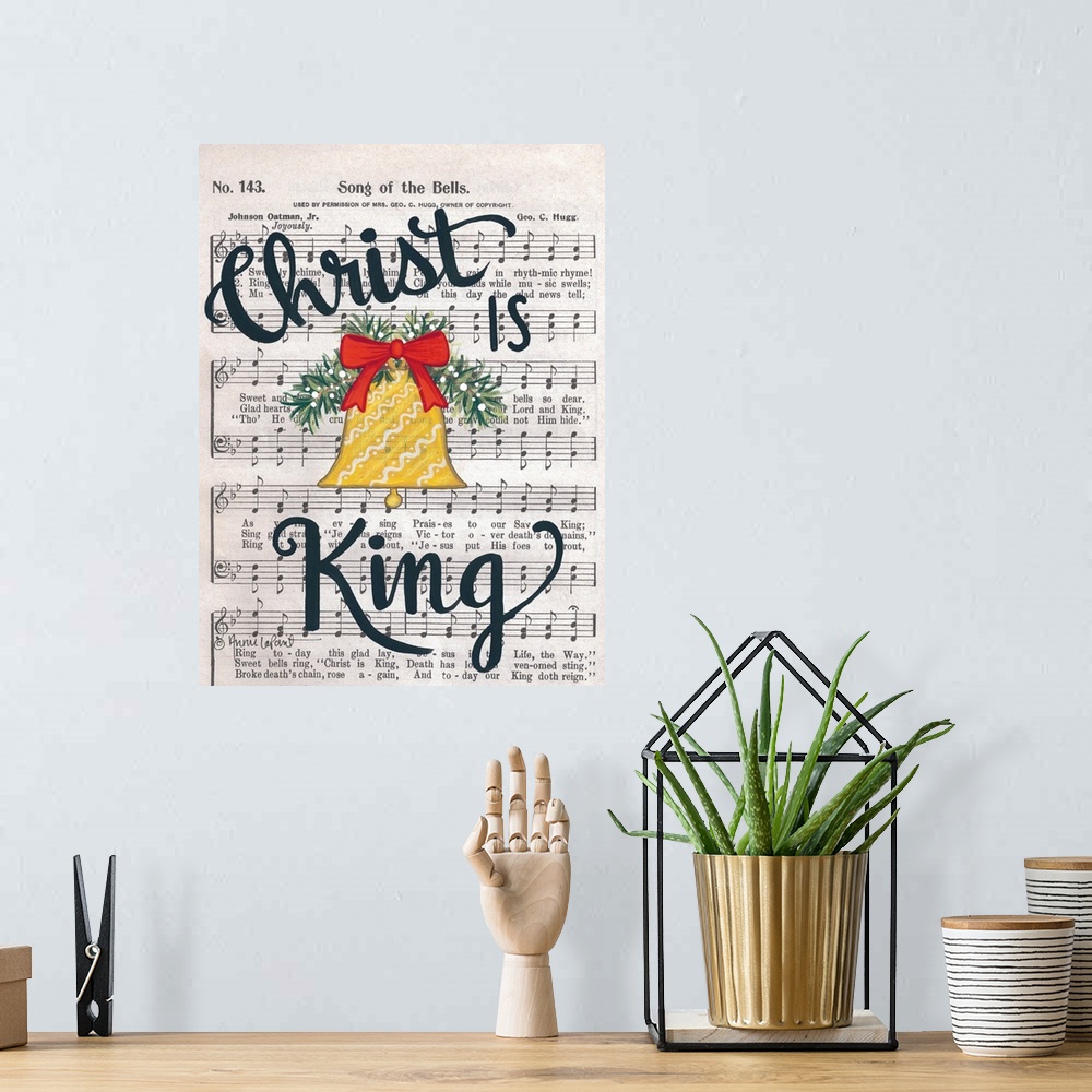 A bohemian room featuring ALP1712 - Christ is King