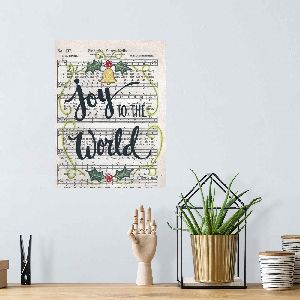 A bohemian room featuring ALP1714 - Joy to the World