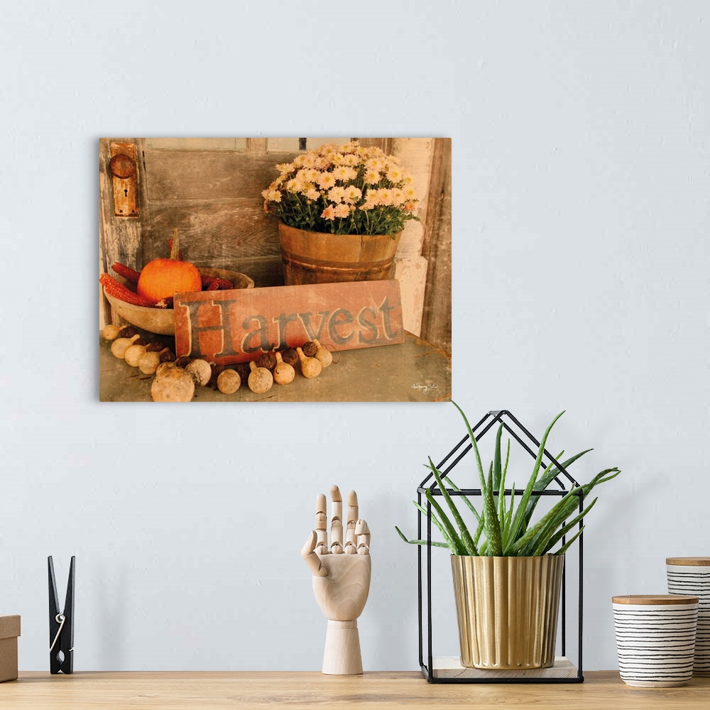 A bohemian room featuring Autumn Harvest