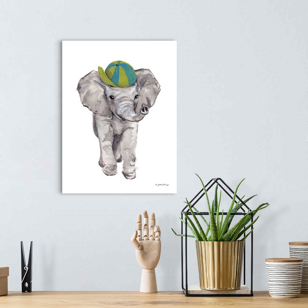 A bohemian room featuring Baby Elephant