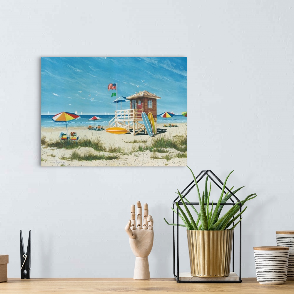A bohemian room featuring Beach Colors