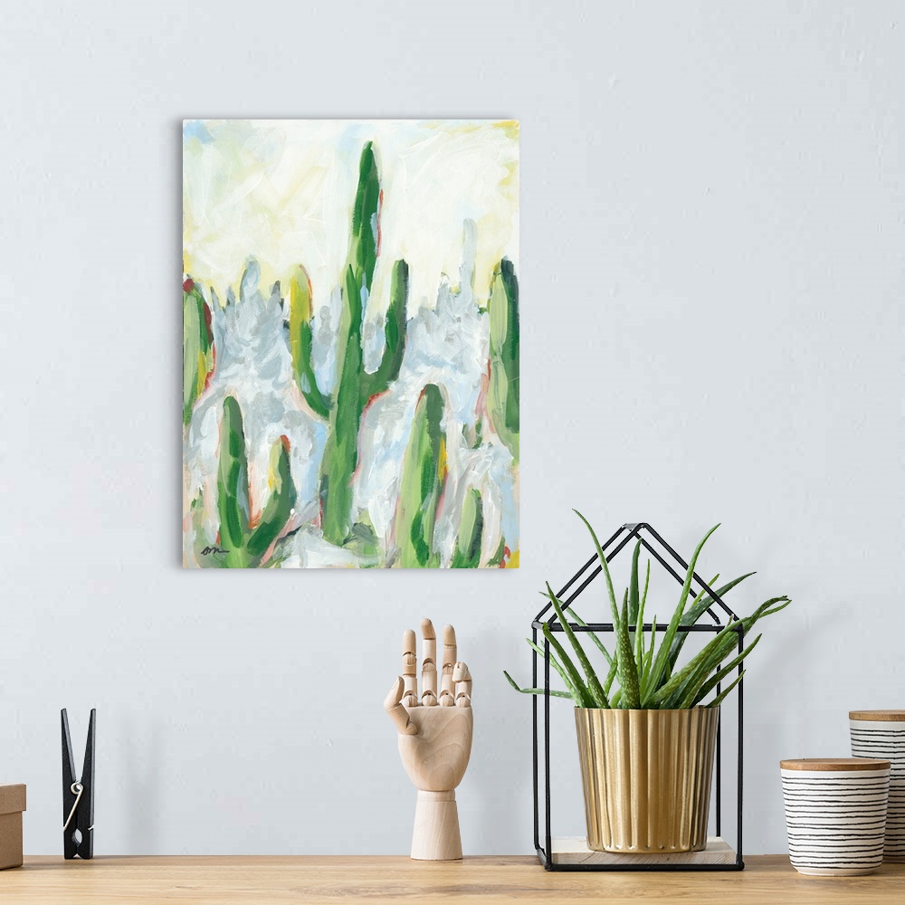 A bohemian room featuring Cacti Forest