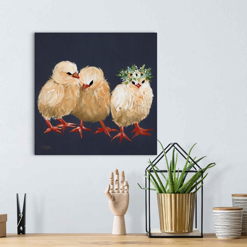 A bohemian room featuring Chick Trio