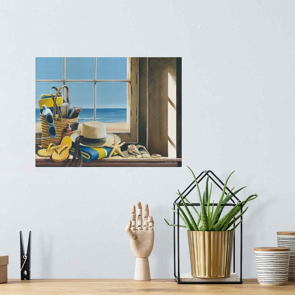 A bohemian room featuring Day at the Beach