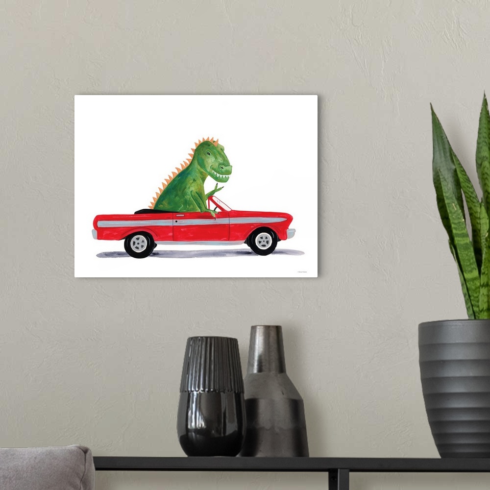 A modern room featuring Dino Out And About
