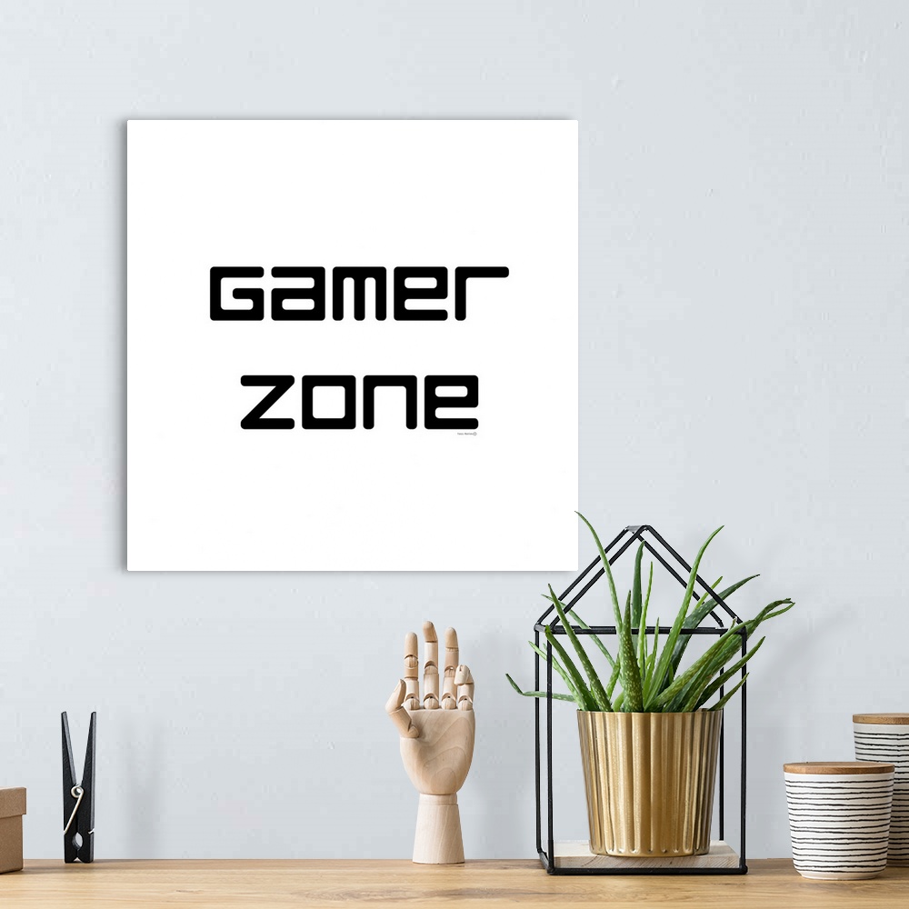 A bohemian room featuring Gamer Zone
