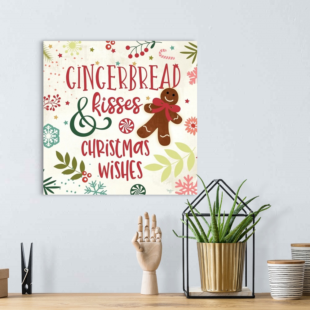 A bohemian room featuring Gingerbread Kisses