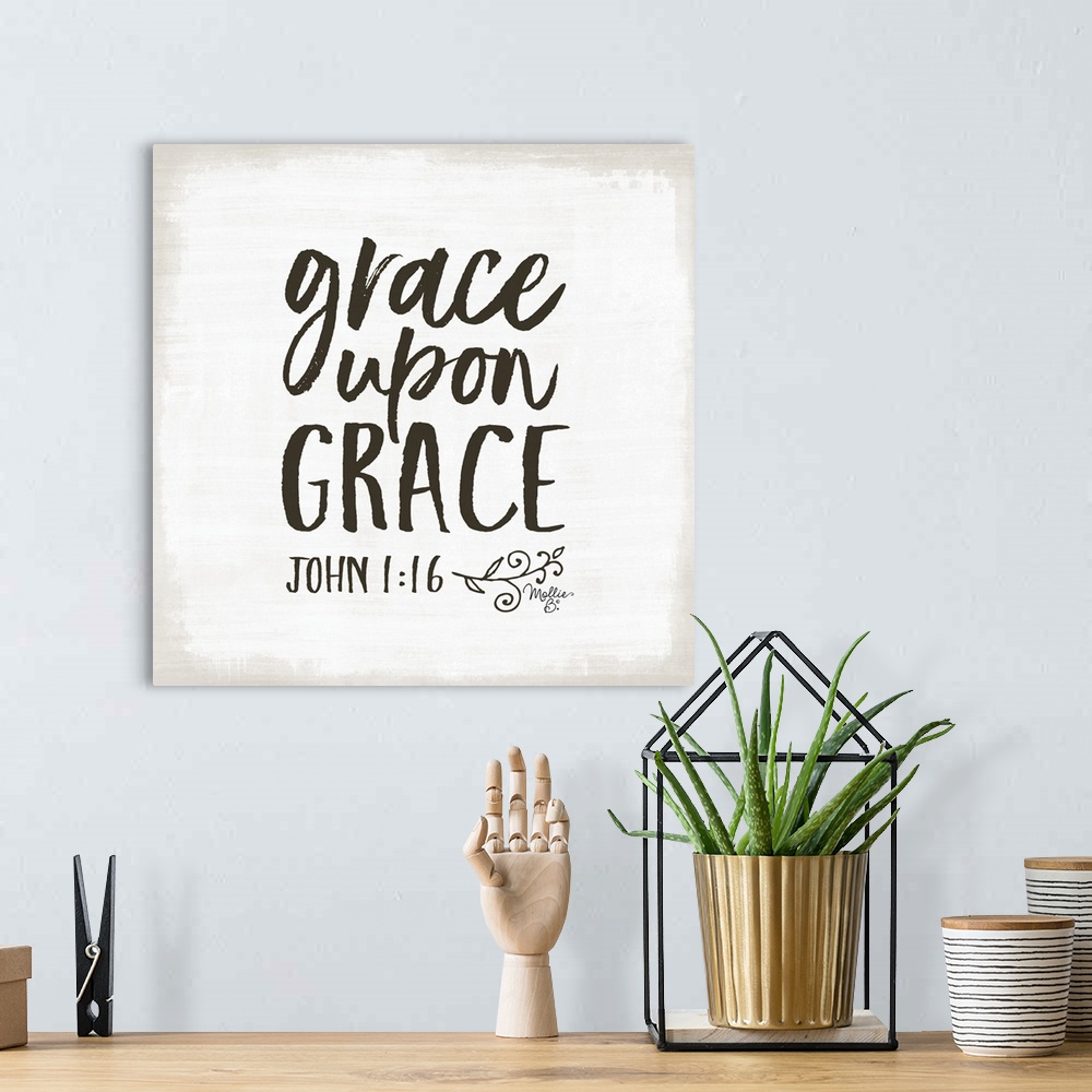A bohemian room featuring Grace Upon Grace