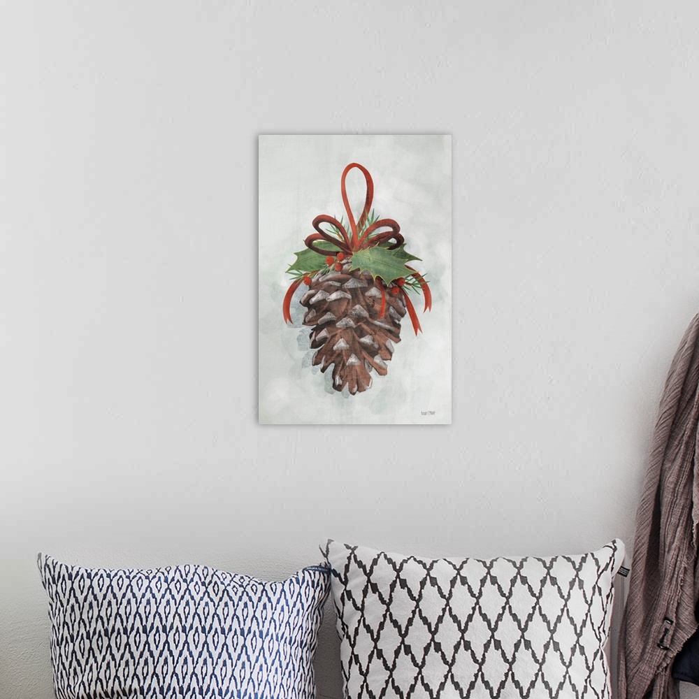 A bohemian room featuring Holly Pinecone