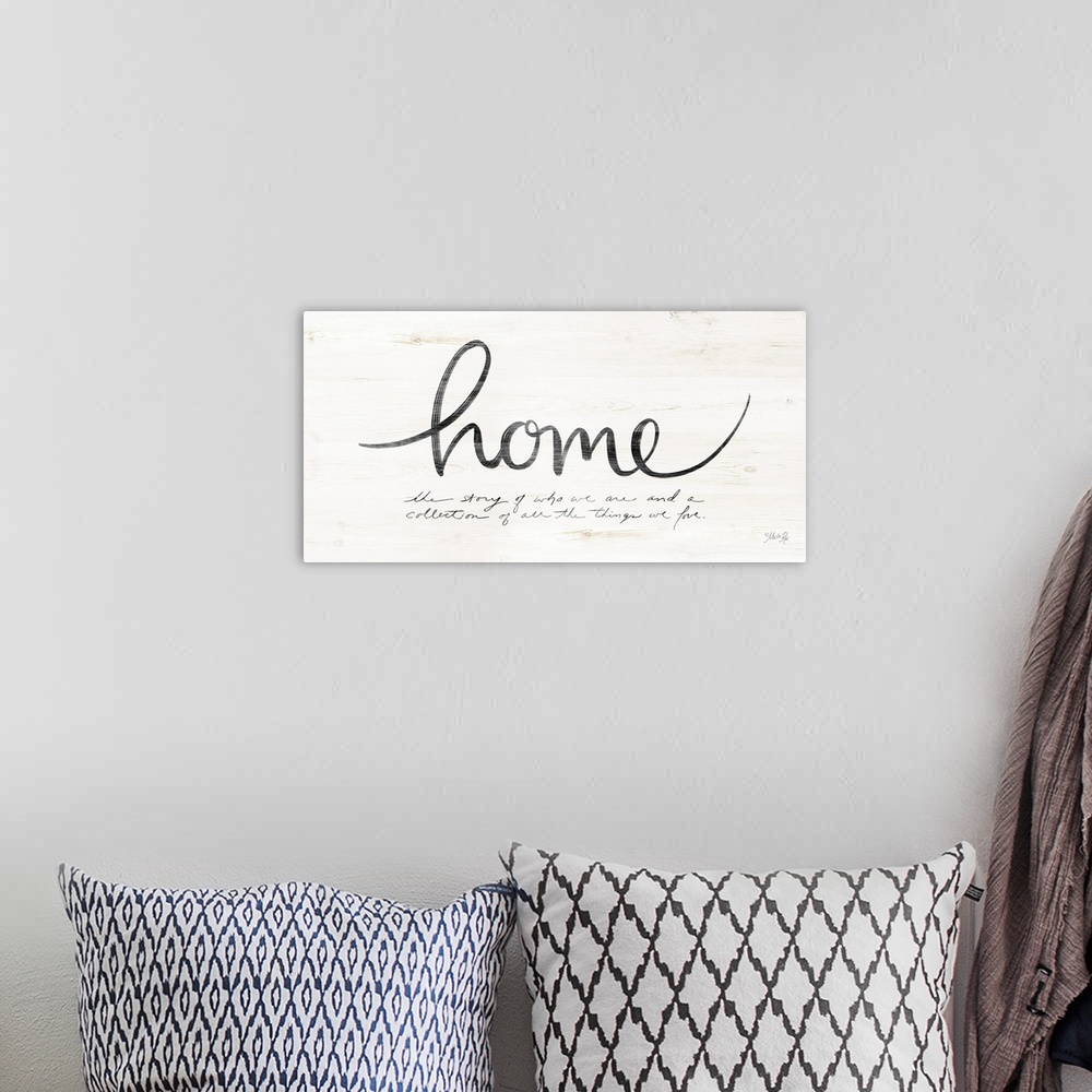 A bohemian room featuring Home - The Story of Who We Are