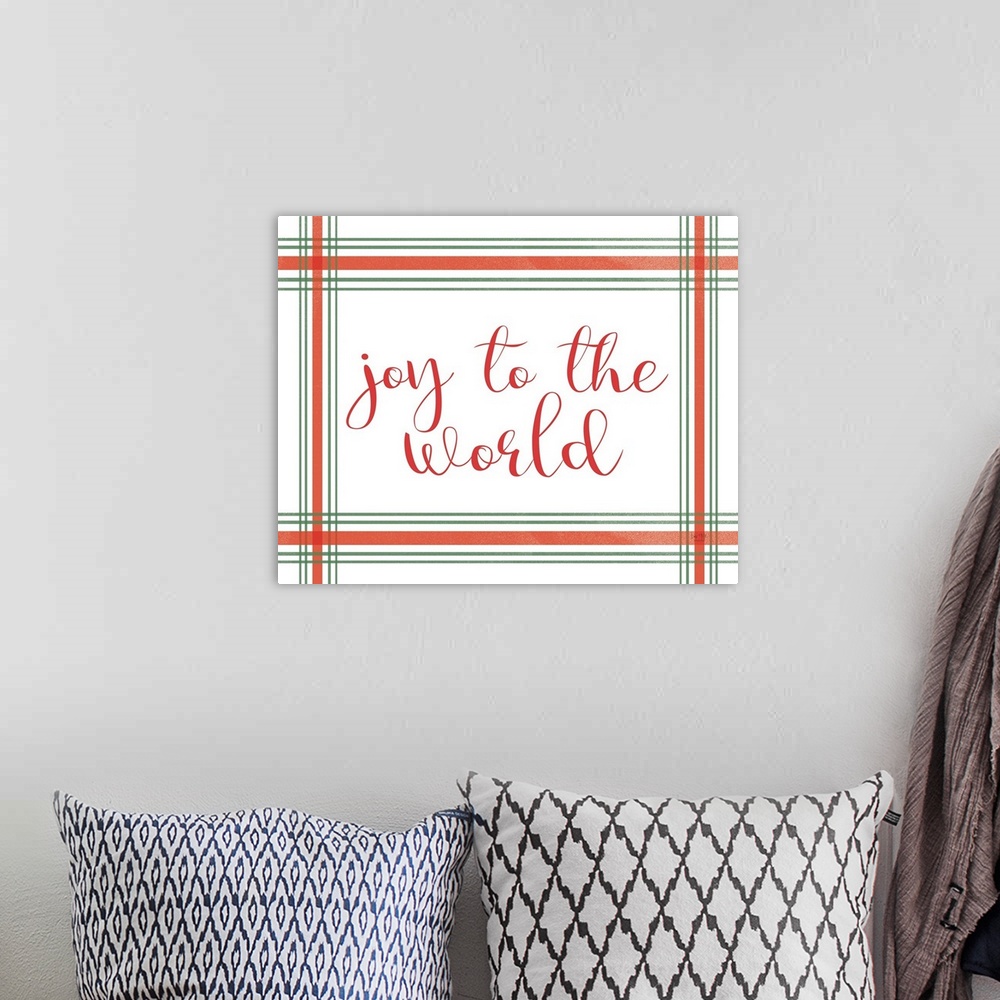 A bohemian room featuring Joy To The World