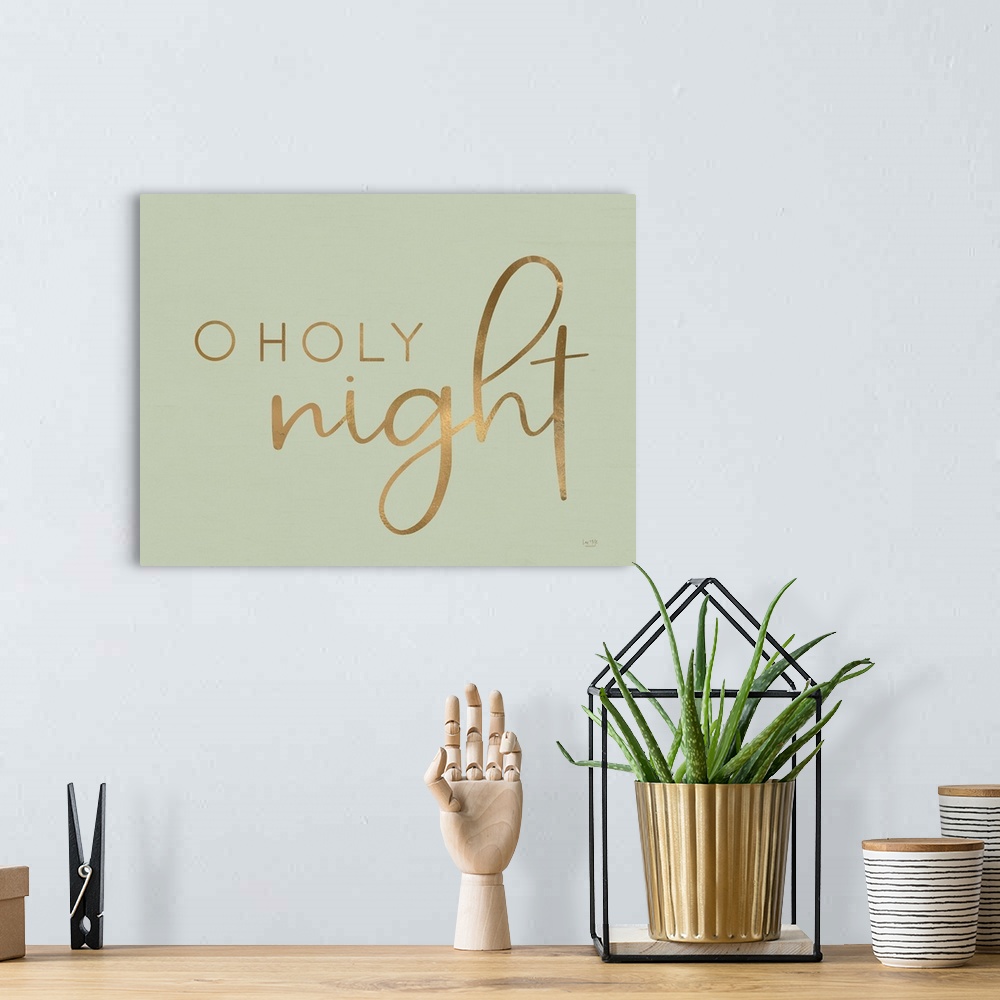A bohemian room featuring O Holy Night