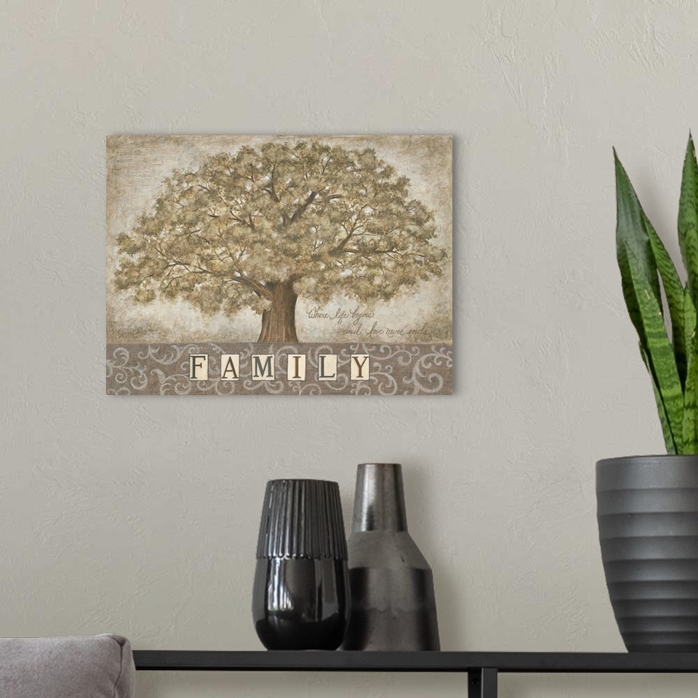 A modern room featuring Rustic folk art themed artwork perfect for the home.