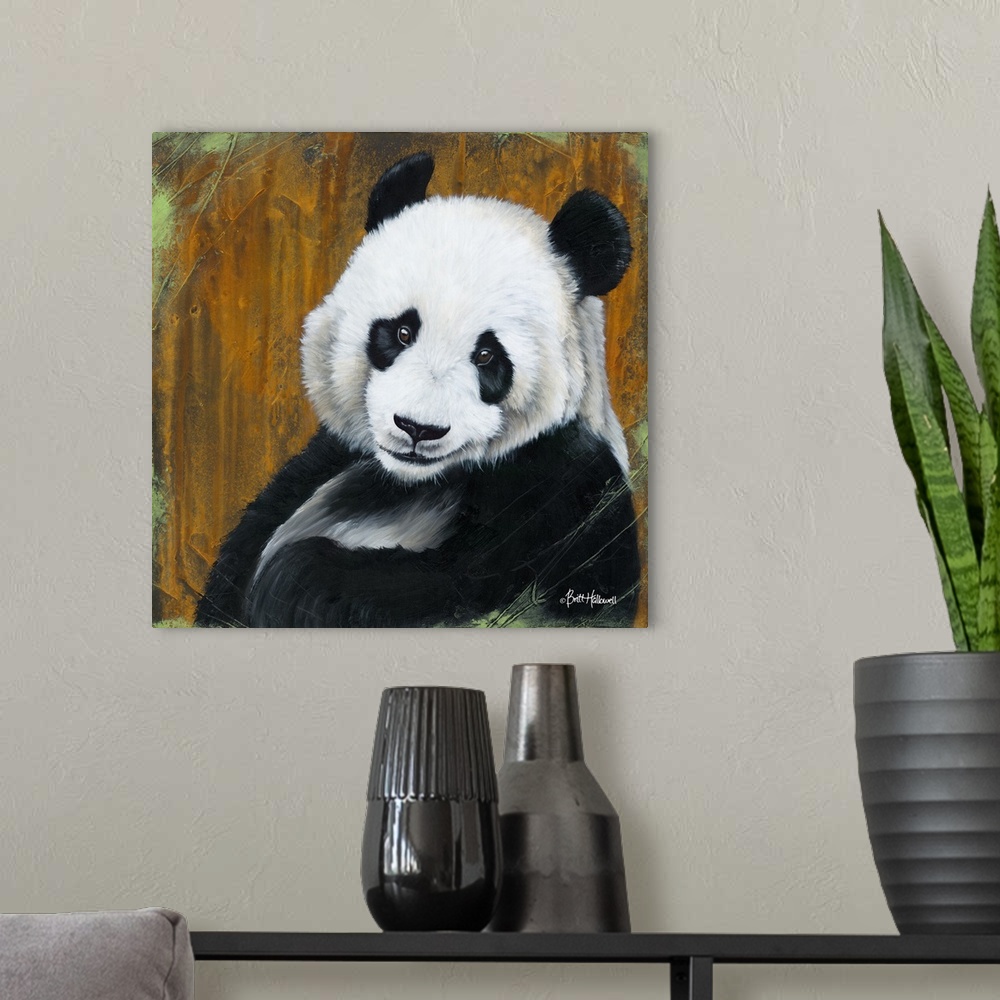 A modern room featuring Panda Smile