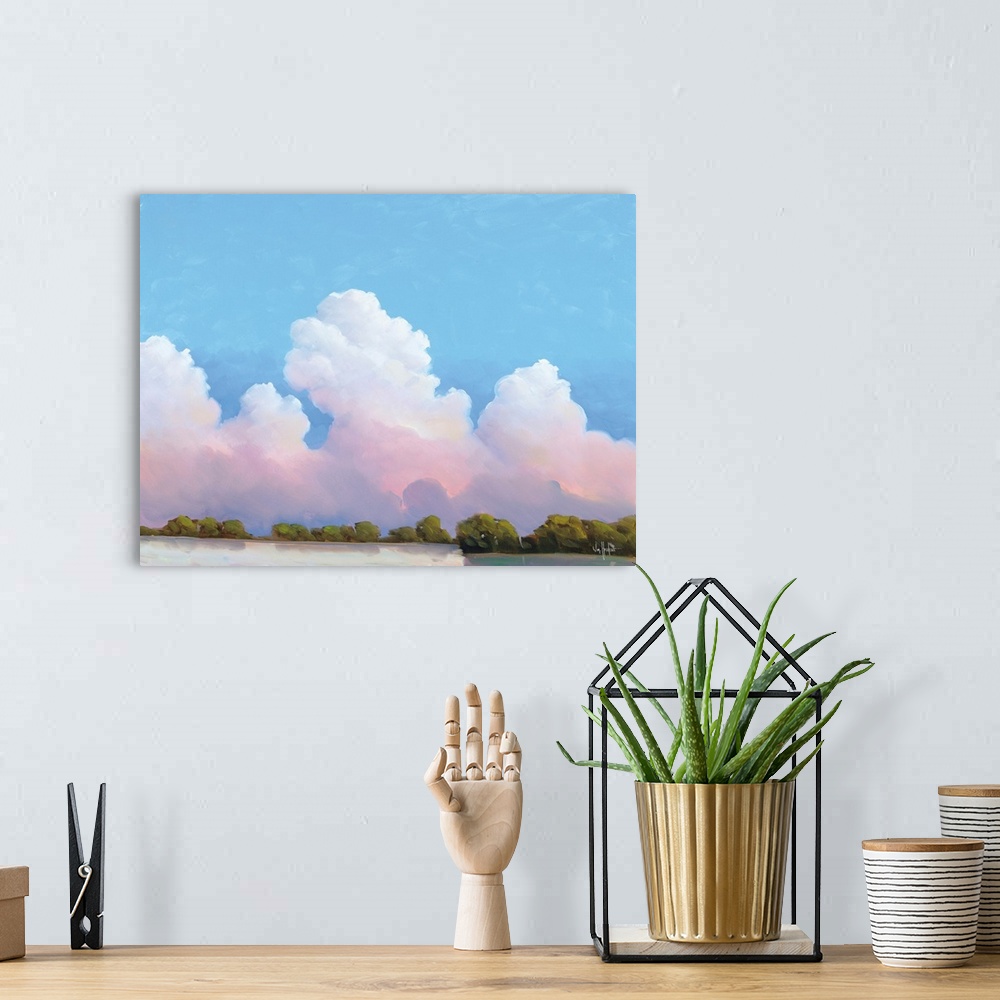 A bohemian room featuring River & Sky Meet The Clouds