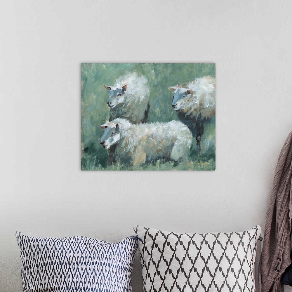 A bohemian room featuring Sheep In The Sunshine