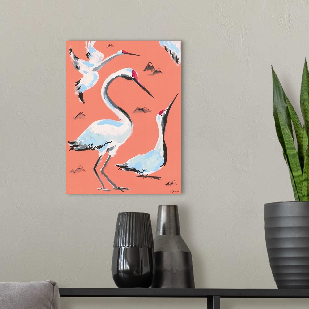 A modern room featuring Storks I