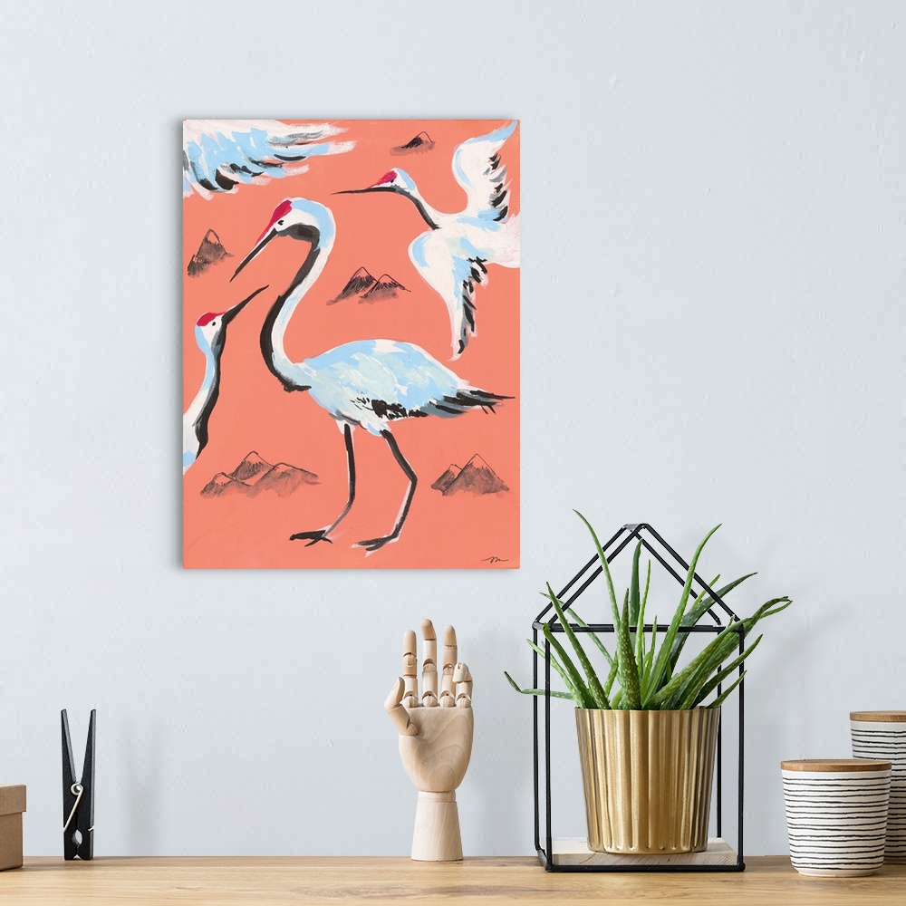 A bohemian room featuring Storks II