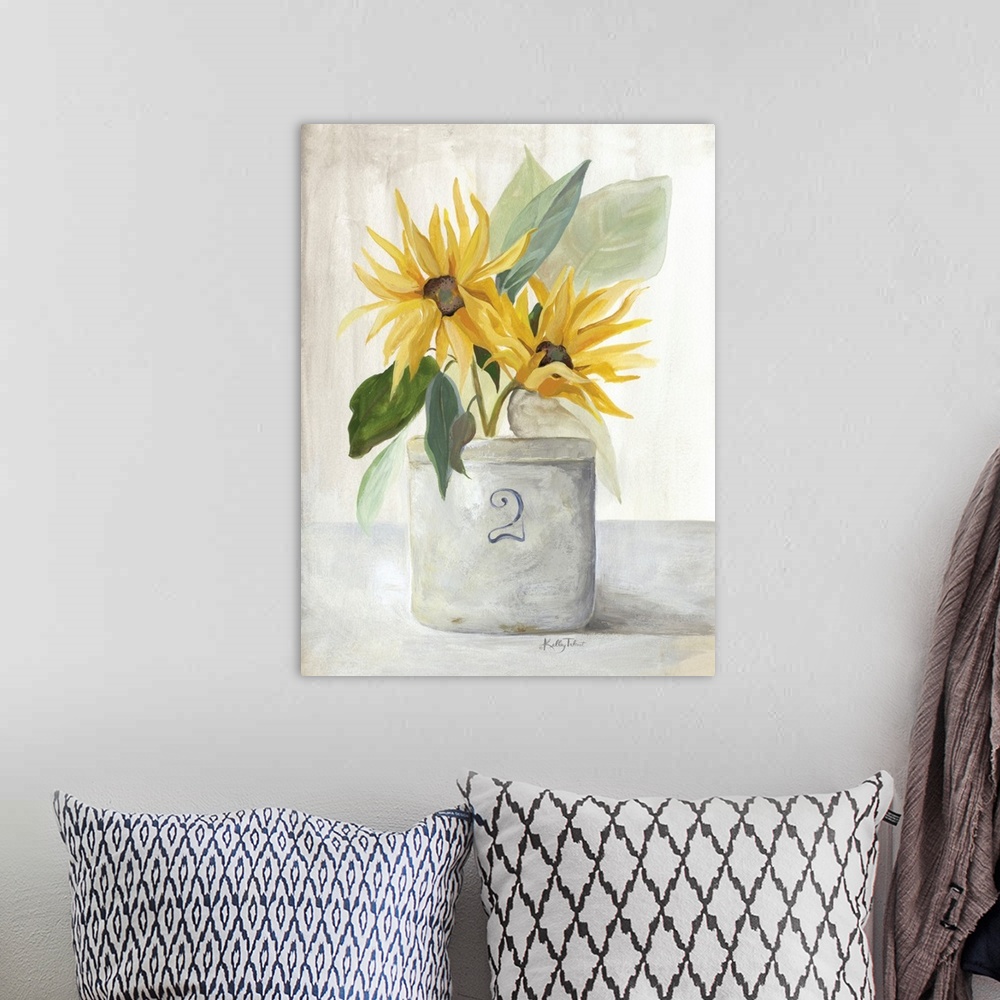 A bohemian room featuring Sunflower Harvest