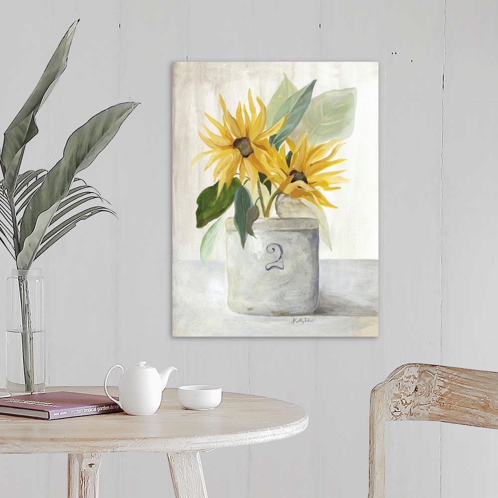 A farmhouse room featuring Sunflower Harvest
