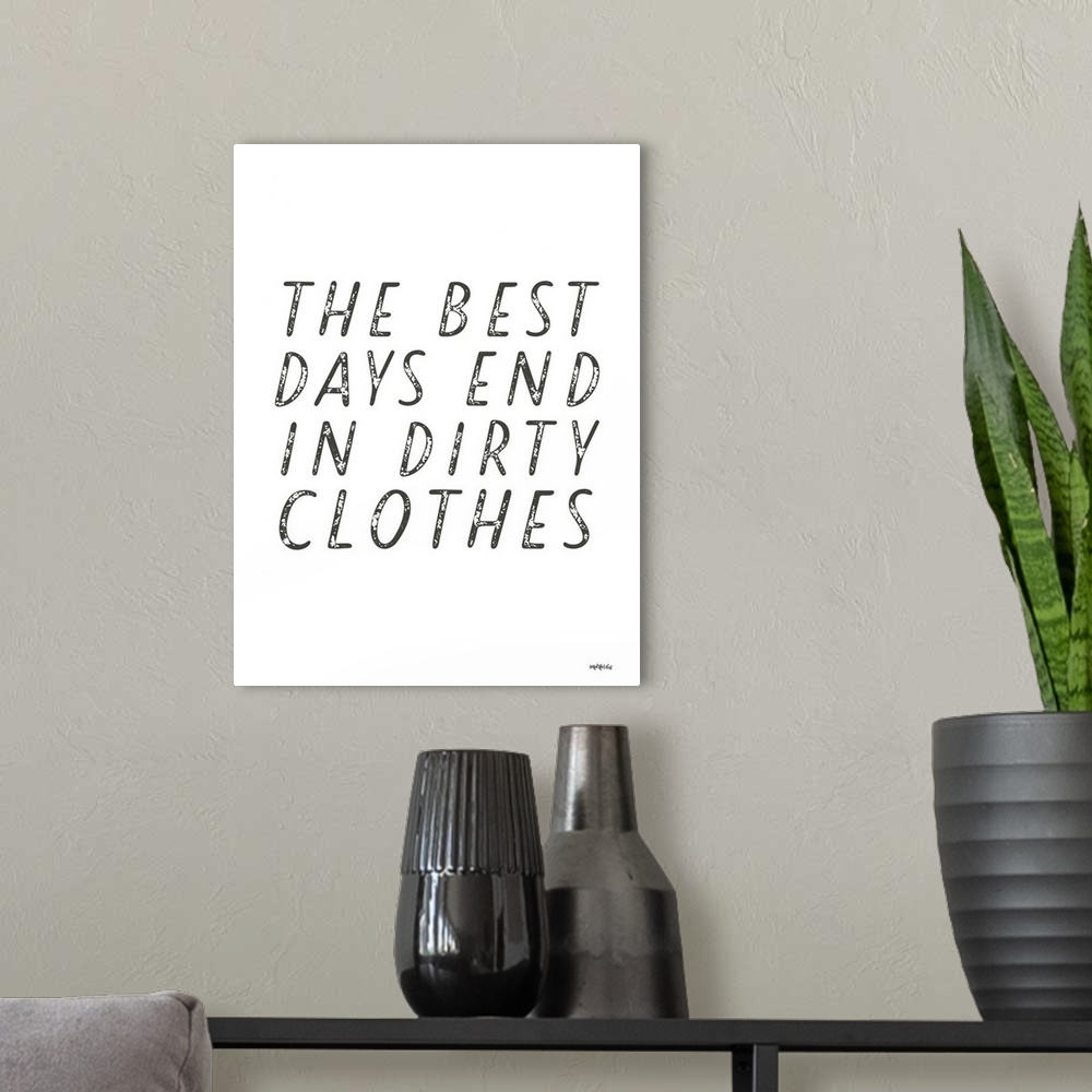 A modern room featuring The Best Days