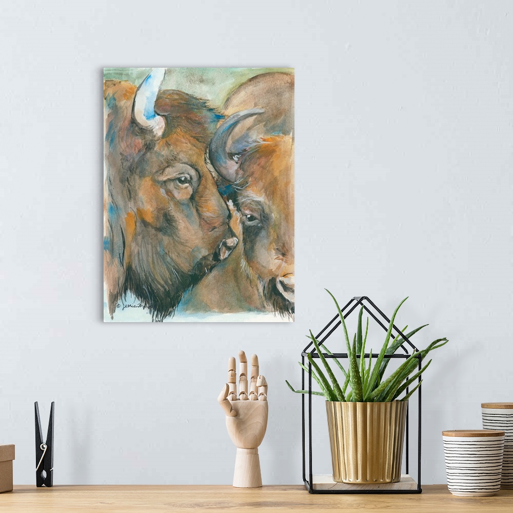A bohemian room featuring The Herd