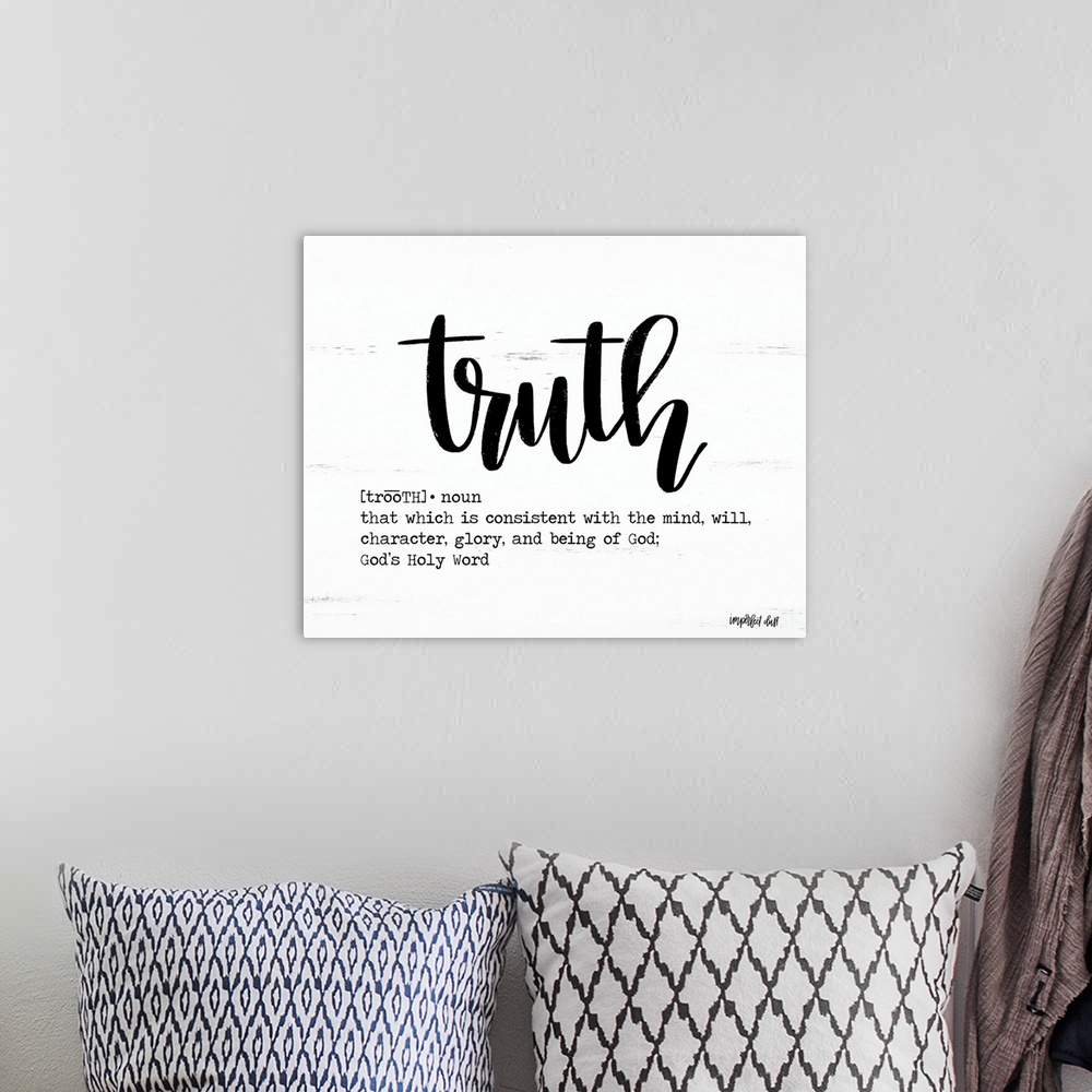 A bohemian room featuring Truth