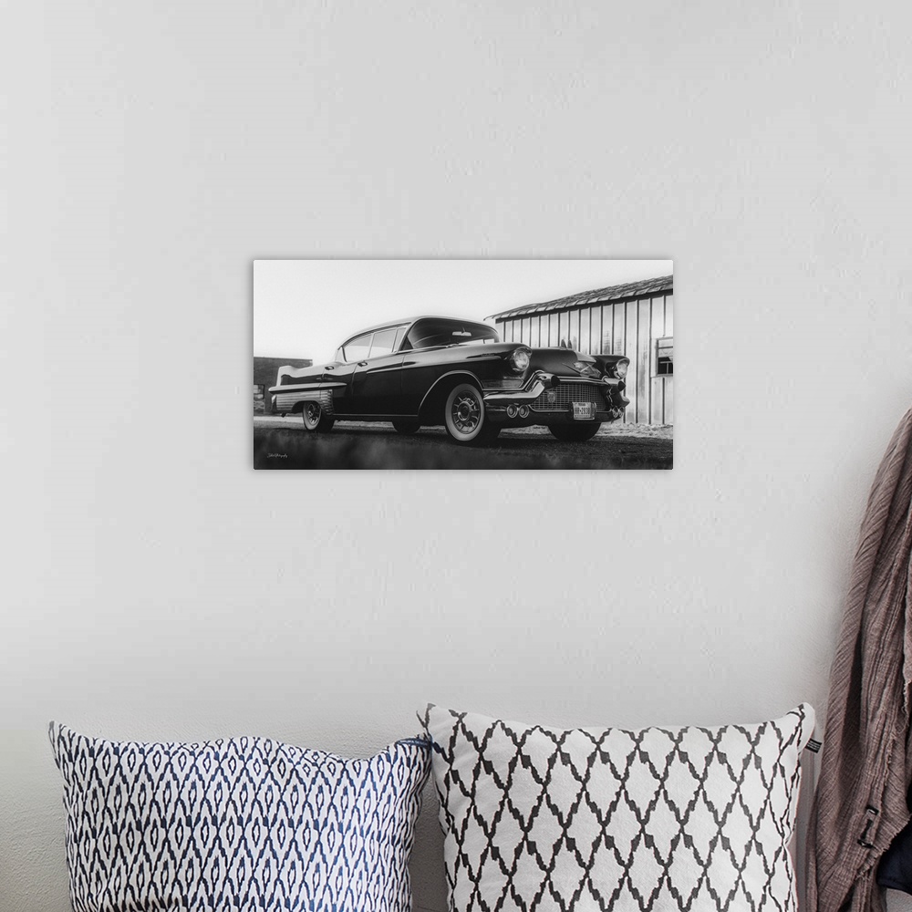 A bohemian room featuring Vintage Vehicle