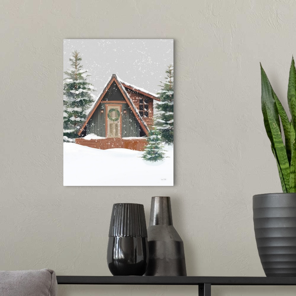A modern room featuring Winter Cottage I