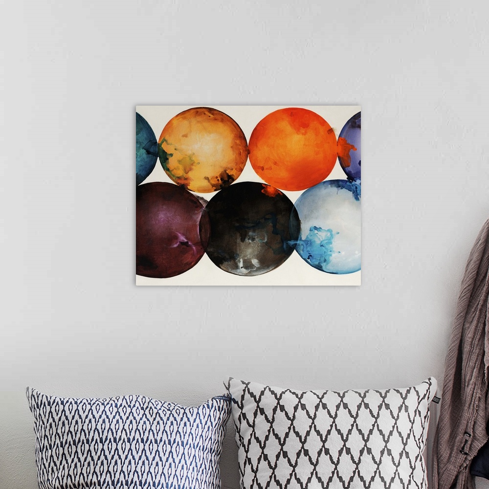 A bohemian room featuring Celestial Sphere