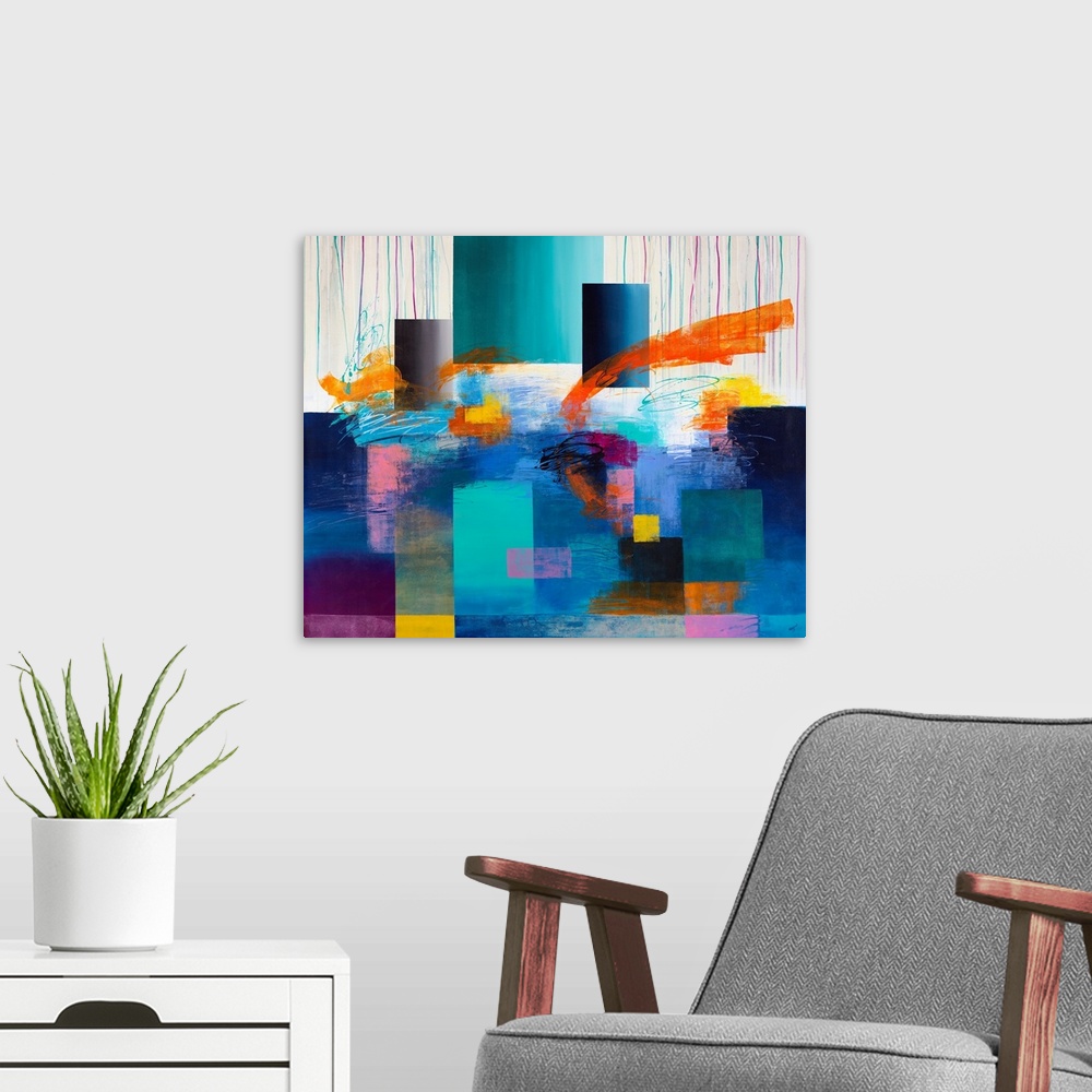 A modern room featuring Chromatic Jazz