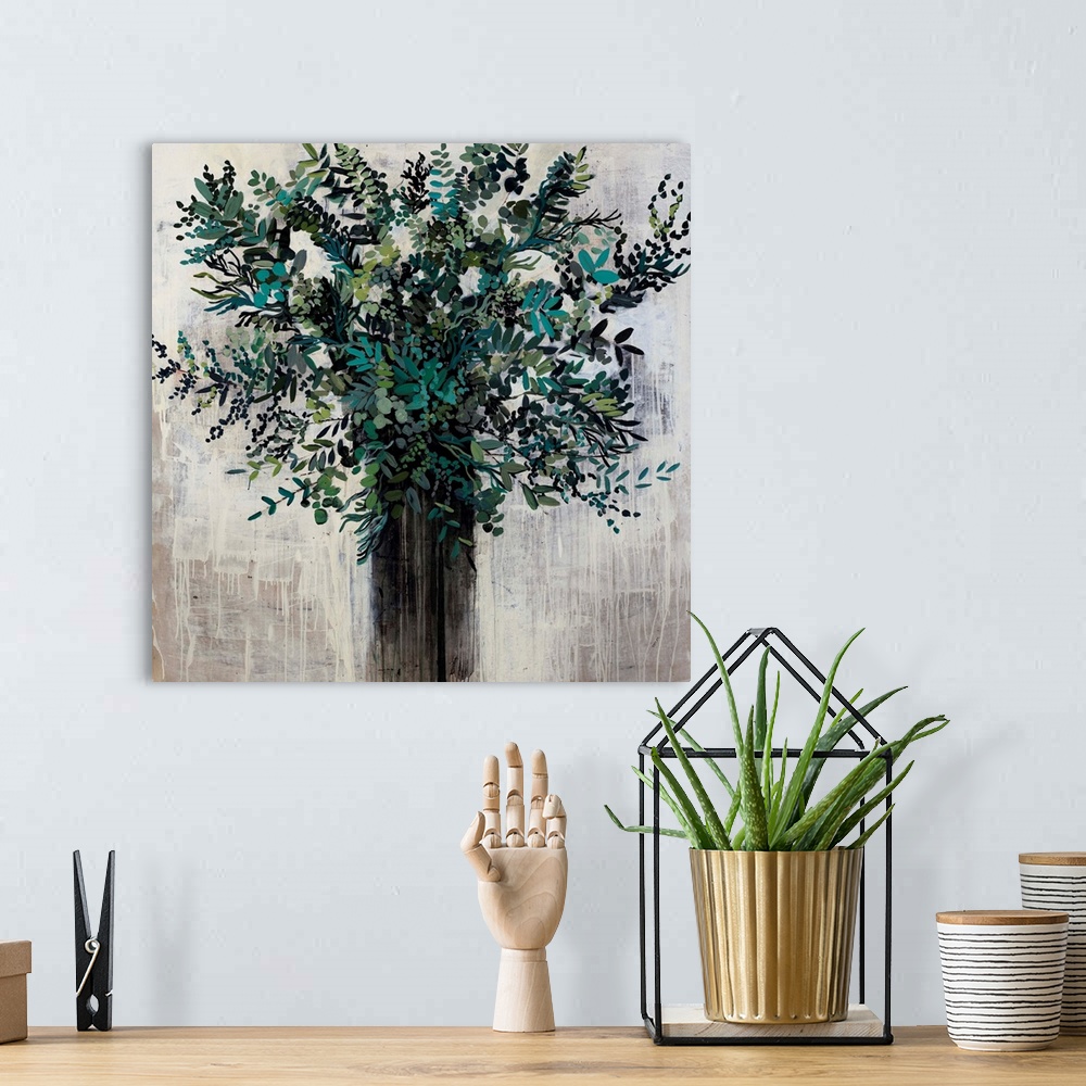 A bohemian room featuring Eucalyptus Arrangement