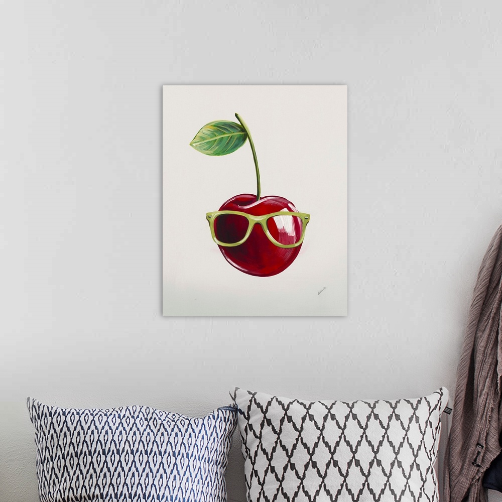 A bohemian room featuring Fashionable Fruit IV