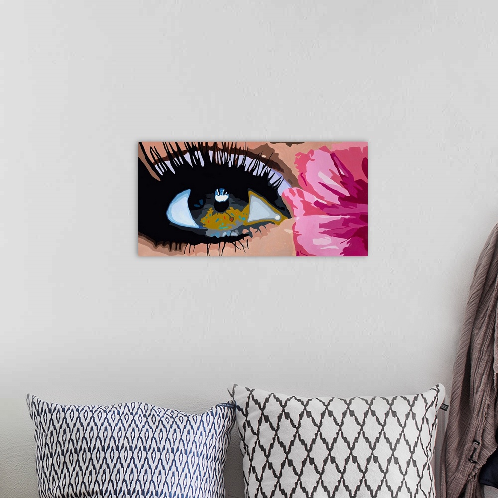 A bohemian room featuring Flashy Lashes