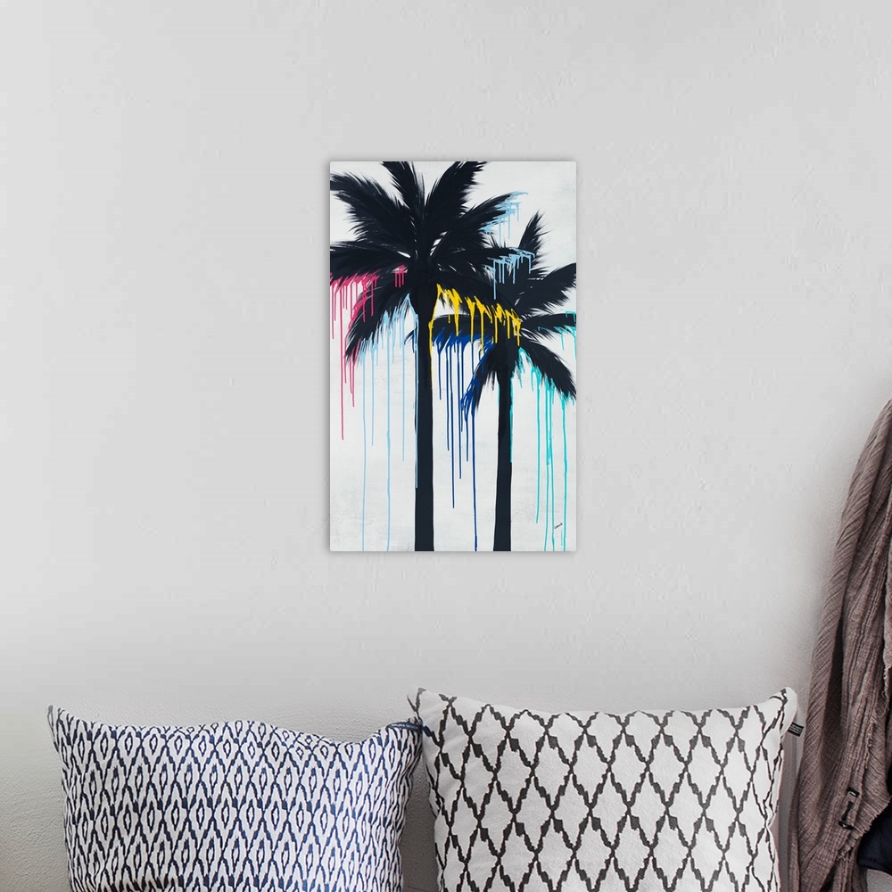A bohemian room featuring Palm Perfection