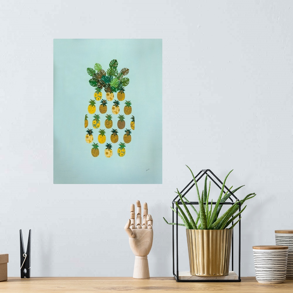 A bohemian room featuring Pineapple Pop