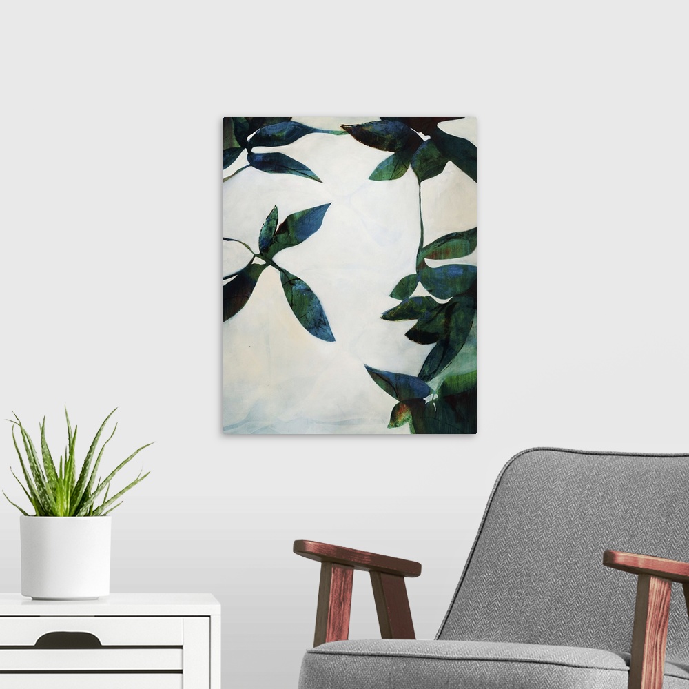 A modern room featuring Plant Pattern II