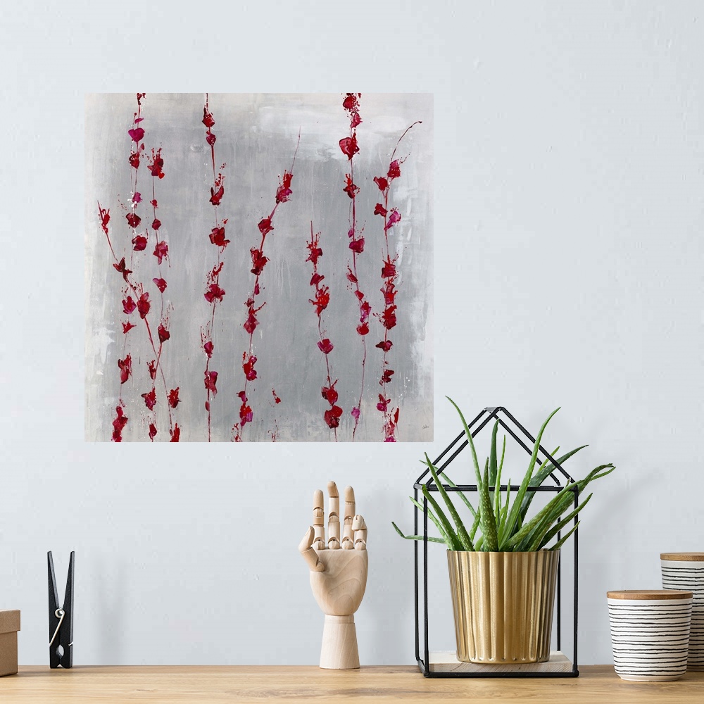 A bohemian room featuring Pomegranate Blossom