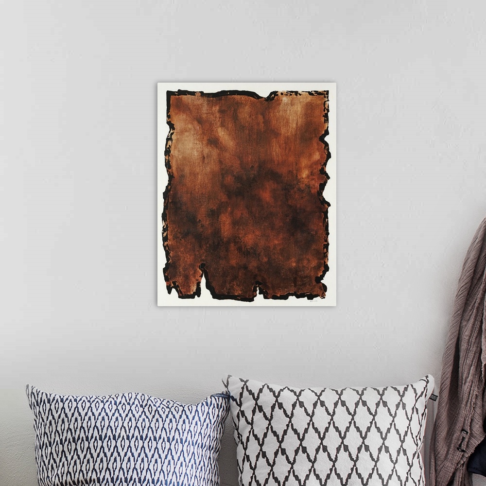 A bohemian room featuring Redwood Burl