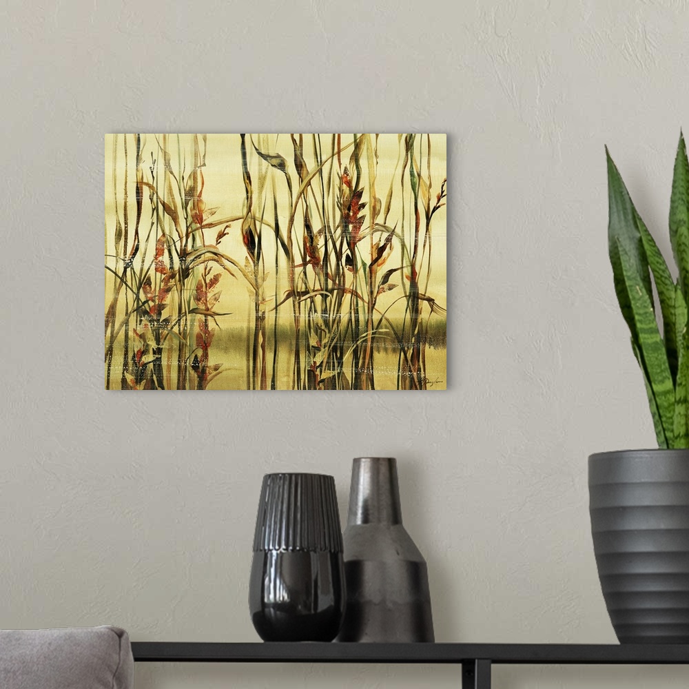 A modern room featuring River Reeds