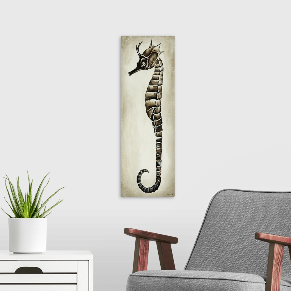 A modern room featuring Seahorse I