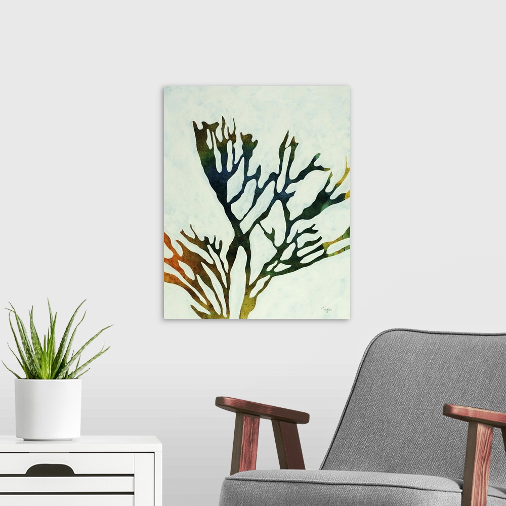 A modern room featuring Seaweed I