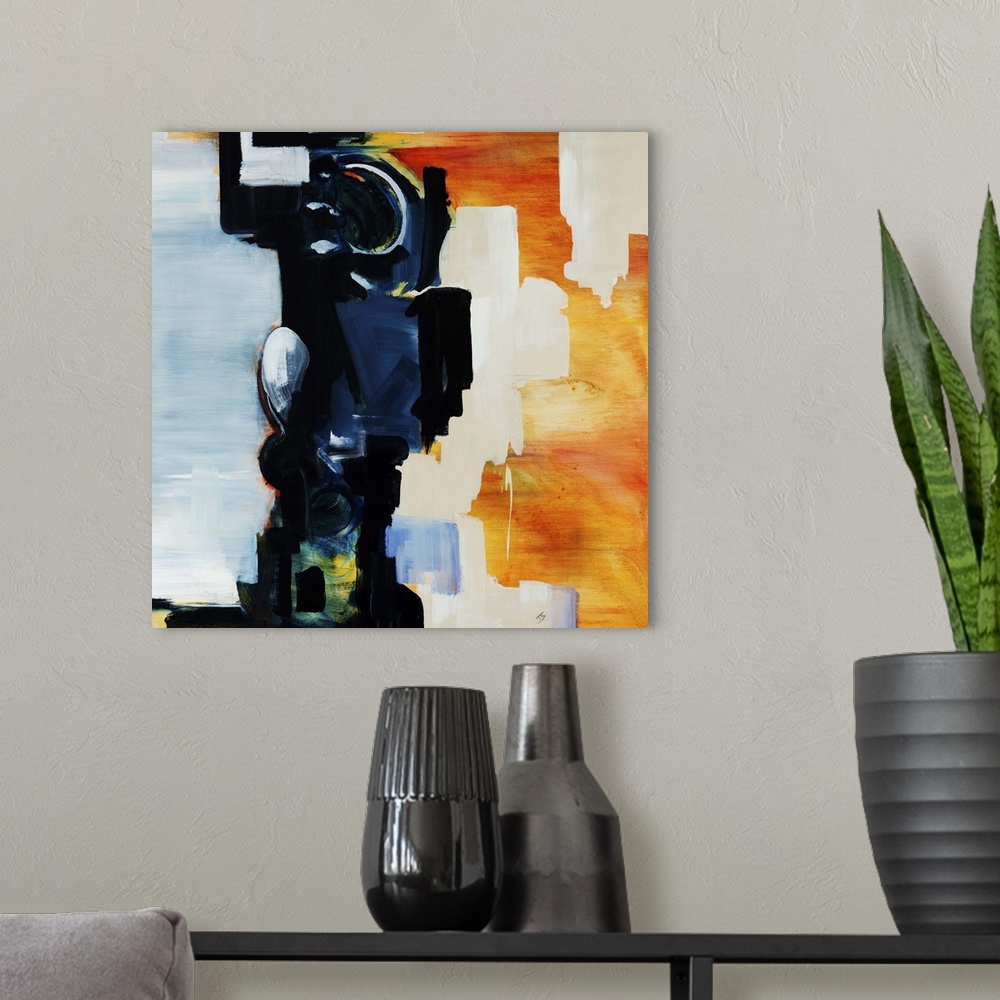 A modern room featuring Sentinel Prime