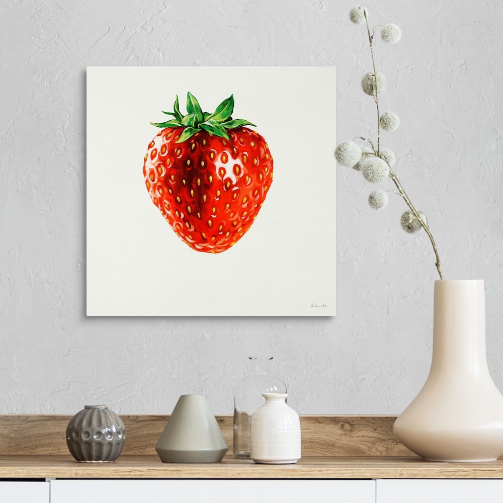 A farmhouse room featuring Strawberry