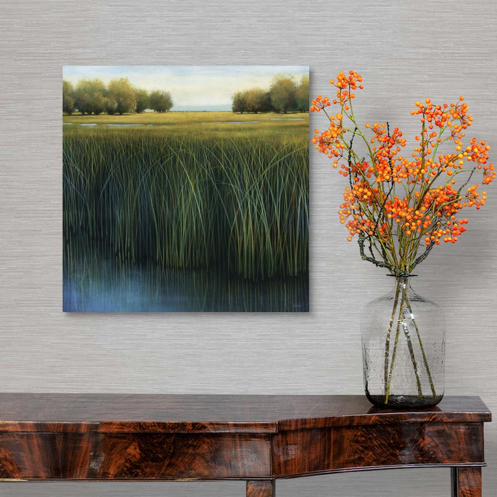 A traditional room featuring Tall Grass