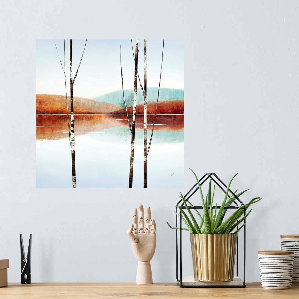 A bohemian room featuring Visiting Calm Waters II