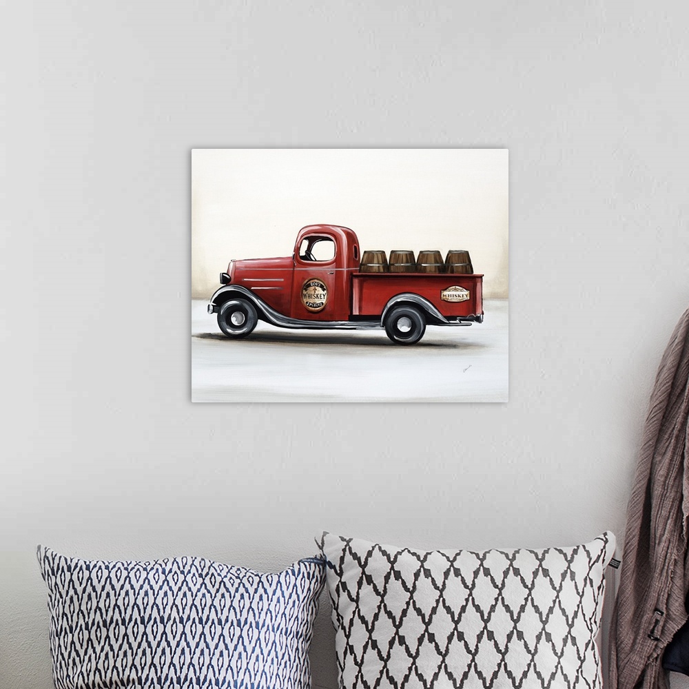 A bohemian room featuring Work Truck IV
