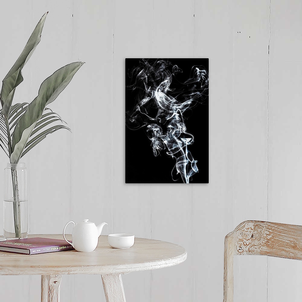 A farmhouse room featuring Abstract Smoke Collection by Philippe Hugonnard
